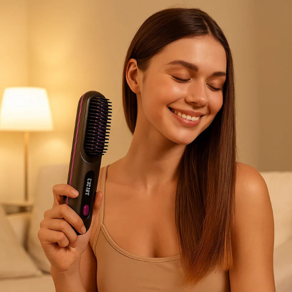 Brosse Lissante Pro – Cheveux Doux et Sans Frisottis Electro Paris