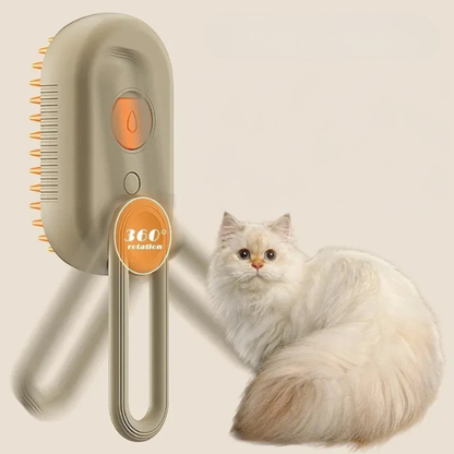 Brosse Vapeur 3-en-1 – Toilettage Complet et Sans Effort Pet Accessories Electro Paris