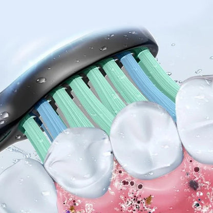 Brosse à Dents Électrique Sonique avec 6 Modes de Nettoyage – Soin Dentaire Optimal Brosses à dents électriques Electro Paris