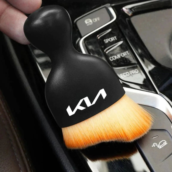 Brosse de nettoyage voiture – Intérieur pratique et efficace Electro Paris Kia (Nouveau Logo)