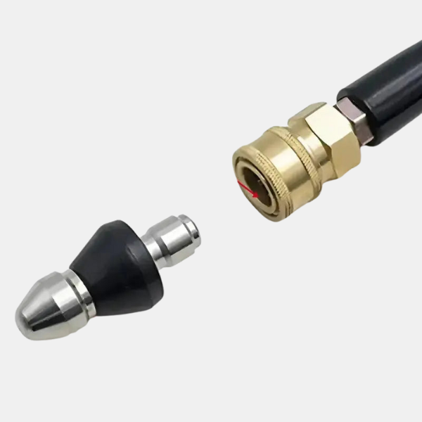 Buse de Nettoyage Haute Pression – Débouchage Rapide Home Improvement > Plumbing > Drain & Pipe Cleaning > High-Pressure Nozzles > Water-Powered Drain Cleaner Attachments Electro Paris