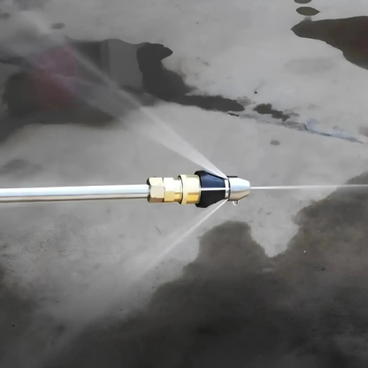 Buse de Nettoyage Haute Pression – Débouchage Rapide Home Improvement > Plumbing > Drain & Pipe Cleaning > High-Pressure Nozzles > Water-Powered Drain Cleaner Attachments Electro Paris