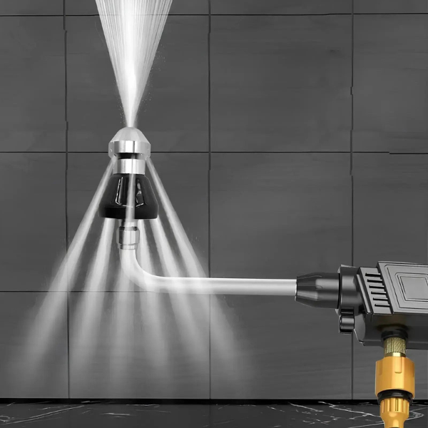 Buse de Nettoyage Haute Pression – Débouchage Rapide Home Improvement > Plumbing > Drain & Pipe Cleaning > High-Pressure Nozzles > Water-Powered Drain Cleaner Attachments Electro Paris