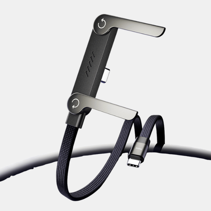 Câble Express 2-en-1 avec Support Pliable Electronics & Accessories Electro Paris Type-C vers Type-C 1,4 m