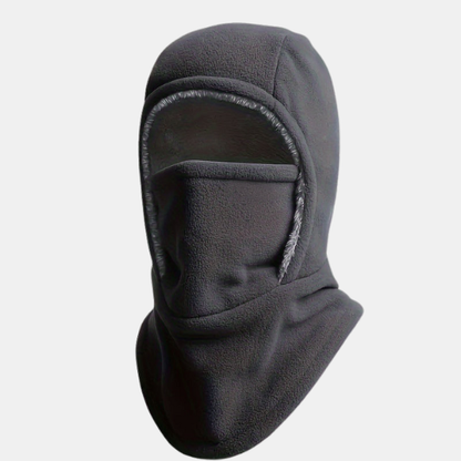 Cagoule d’Hiver Isolante – Masque et Protection Vent Hunting gear Electro Paris Gris foncé Taille unique