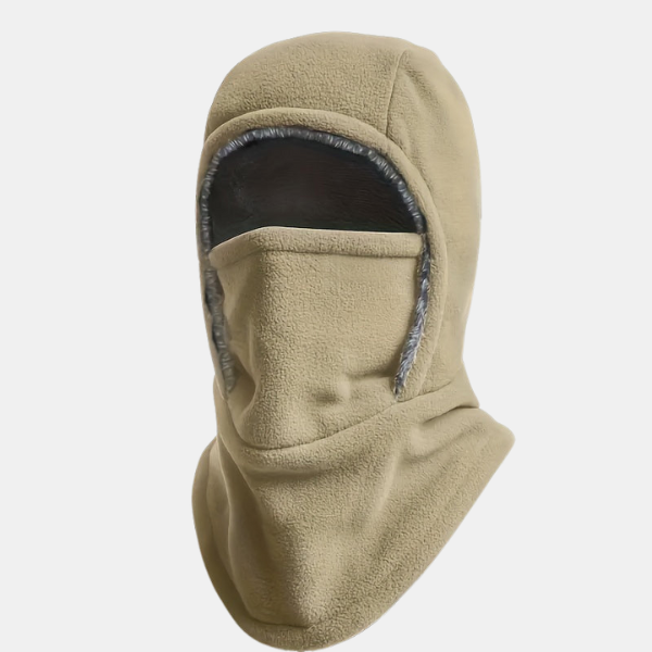 Cagoule d’Hiver Isolante – Masque et Protection Vent Hunting gear Electro Paris Kaki Taille unique