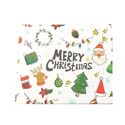 Calendrier de l'Avent Bijoux pour Femme – Cadeau de Noël en acier inoxydable pour le compte à rebours Bijoux Electro Paris Or