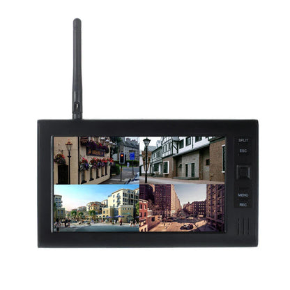 Caméra de Surveillance Sans Fil HD 7 – Système de Vidéosurveillance Extérieur 4 Caméras Système de surveillance Electro Paris