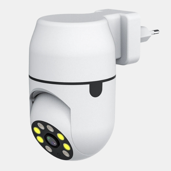 Caméra de Sécurité IP PTZ – Surveillance Panoramique Complète à 360° PTZ IP Security Camera Electro Paris Prise EU Espagne