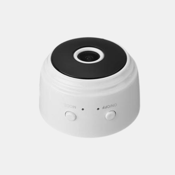 Caméra de Surveillance Sans Fil 1080p avec Vision Nocturne pour Maison Appareils photo et caméscopes Electro Paris Blanc