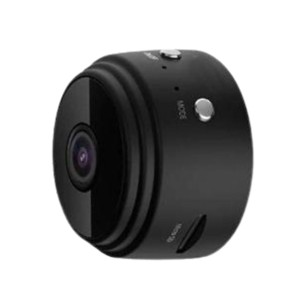 Caméra de Surveillance Sans Fil 1080p avec Vision Nocturne pour Maison Appareils photo et caméscopes Electro Paris Noir