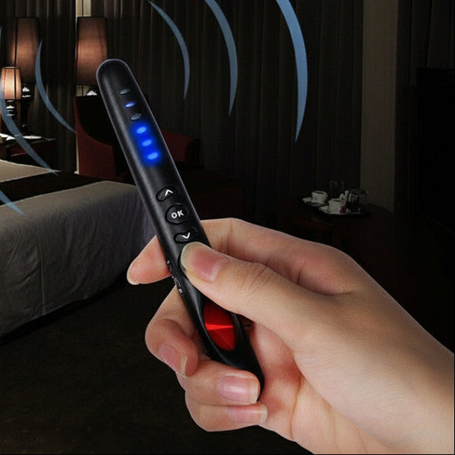 Détecteur de Caméras Espionnes et Traceurs GPS – Appareil Anti-Espion Portable pour Hôtels et Voitures Radar detector Electro Paris