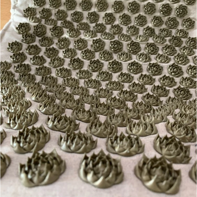 Tapis D’Acupression Fleurs Pour Détente Et Bien-Être Naturel À Domicile Health and well-being Electro Paris