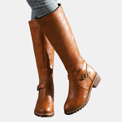 Bottes en daim femme – Bottes En Daim Pour Femme Avec Fourrure Intérieure Bottes Electro Paris Marron 35