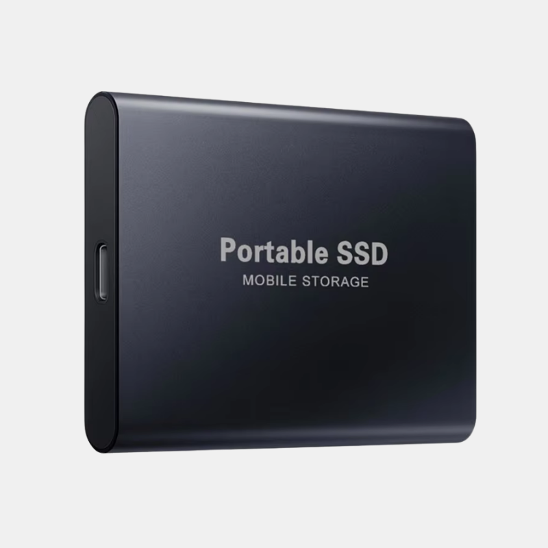 SSD Portable – Disque SSD Externe 128 To Haute Vitesse Gadgets Electro Paris Noir