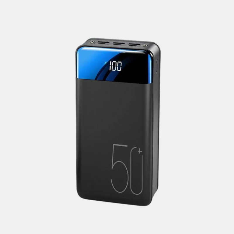 Batterie Externe – Voltaro 100 000 mAh Powerbank Haute Capacité Powerbank Electro Paris Noir