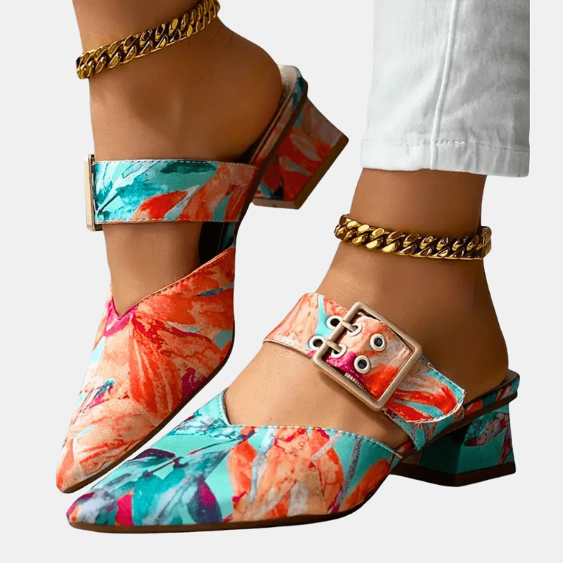 Chaussures à talon pour femmes – Confort élégant à chaque pas Women Shoes Electro Paris Orange 37