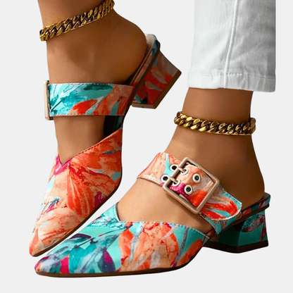 Chaussures à talon pour femmes – Confort élégant à chaque pas Women Shoes Electro Paris Orange 37