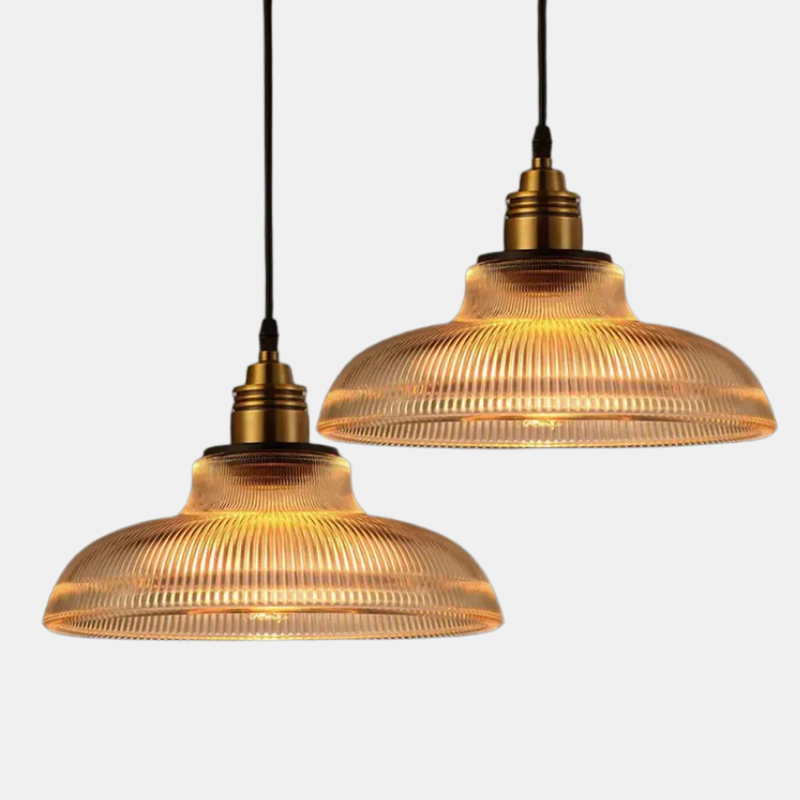 Lampe Suspendue en Verre – Élégante Suspension CrystalLoom en Verre pour Intérieur Moderne Suspension luminaire Electro Paris