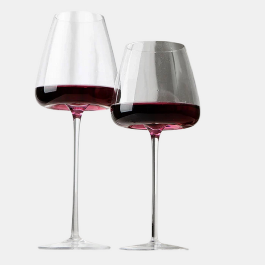 Verre À Vin – Verres À Vin Et Champagne En Cristal Fait Main Tableware & Serveware Electro Paris Vin rouge (2 verres)