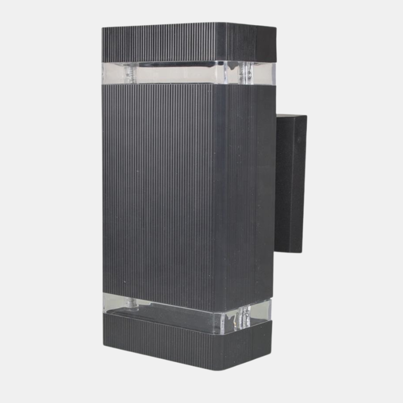 Applique Murale LED Effet Haut et Bas Noir Outdoor Lighting Electro Paris Noir