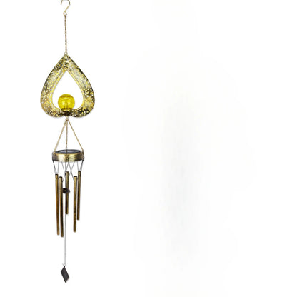 Suspension Lampe Solaire en Fer en Forme de Cœur – Décoration de Jardin avec Effet Carillon Éolien Décor de jardin Electro Paris Default