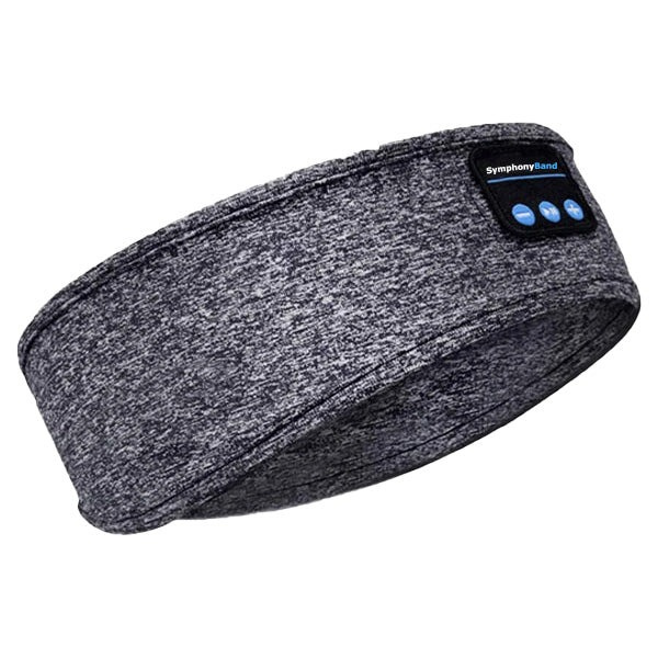 Casque relaxant pour dormir avec confort et réduction de bruit Headband Electro Paris Gris Clair de Lune