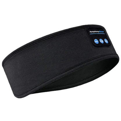 Casque relaxant pour dormir avec confort et réduction de bruit Headband Electro Paris Noir Minuit