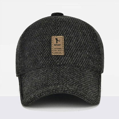 Bonnet D’Hiver Chaud Avec Cache-Oreilles Ajustable – Résistant Au Vent Et Confortable Cap Electro Paris Gris foncé