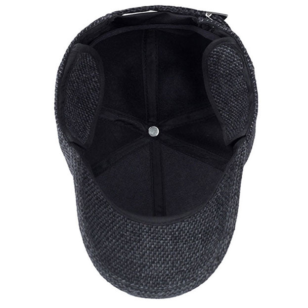 Bonnet D’Hiver Chaud Avec Cache-Oreilles Ajustable – Résistant Au Vent Et Confortable Cap Electro Paris