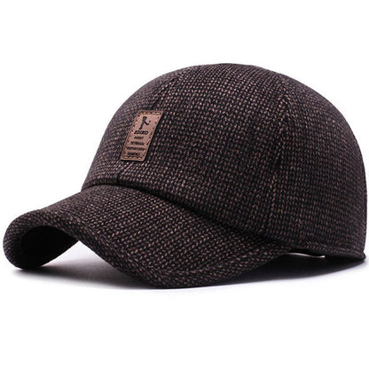 Bonnet D’Hiver Chaud Avec Cache-Oreilles Ajustable – Résistant Au Vent Et Confortable Cap Electro Paris Café