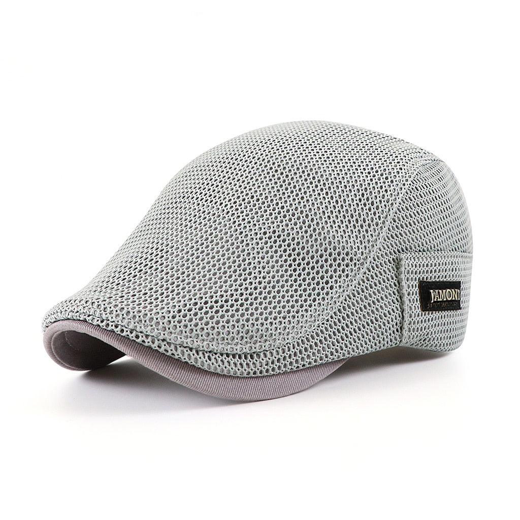 Casquette de Baseball en Maille Respirante pour l'Été – Casquette Unisexe Légère Chapeaux et casquettes Electro Paris Gris