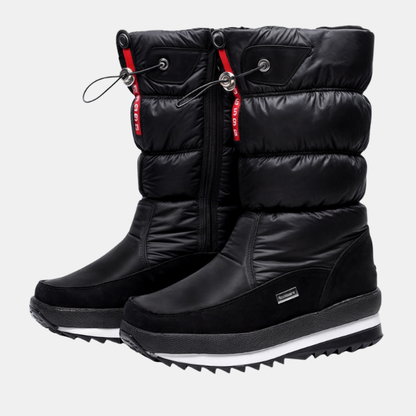 Chaleur Douillette – Bottes Hiver Ultra Confort pour Femmes Electro Paris Noir 35