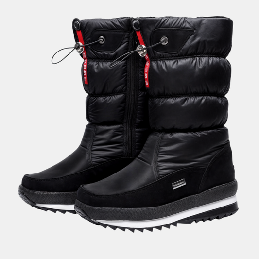 Chaleur Douillette – Bottes Hiver Ultra Confort pour Femmes Electro Paris Noir 35