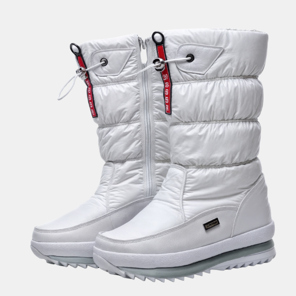 Chaleur Douillette – Bottes Hiver Ultra Confort pour Femmes Electro Paris Blanc 35