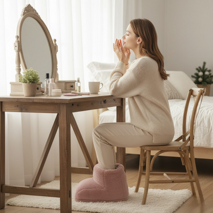 Chaleur douce Chauffe-Pieds Sans Fil à Chaleur Réglable sur 3 Niveaux Haus & Garten > Haushaltswaren > Haushaltsgeräte > Heizdecken & Heizkissen Electro Paris