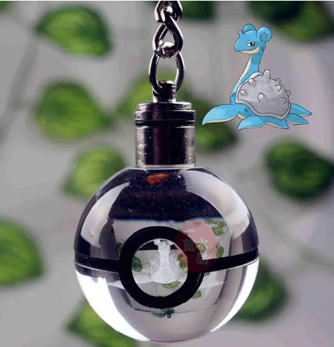 Porte-Clés Cristal 3D Personnalisé – Cadeau au Design de Personnage Unique Home & Decoration Electro Paris Lapras