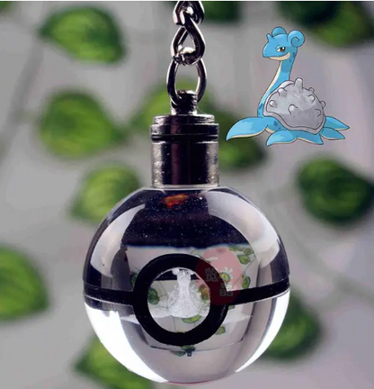 Porte-Clés Cristal 3D Personnalisé – Cadeau au Design de Personnage Unique Home & Decoration Electro Paris Lapras