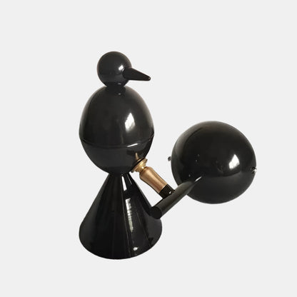 Charmante applique murale LED inspirée des oiseaux pour l'intérieur Wall lamps Electro Paris Noir