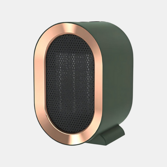 Chauffage d'Appoint Céramique pour Bureau – Radiateur Soufflant Électrique Portable Chauffages électriques Electro Paris Vert