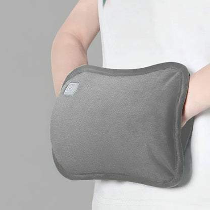 Chauffe-Mains Électrique 2-en-1 Avec Réglages De Température Pour Une Chaleur Rapide Et Confortable En Hiver Heat pad Electro Paris Gris