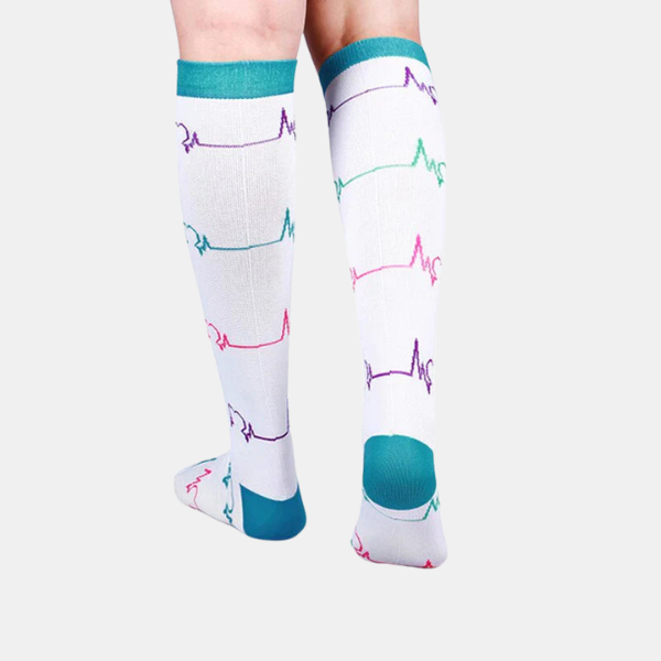Chaussettes Compression Fun – Pack de 4 Paires Electro Paris
