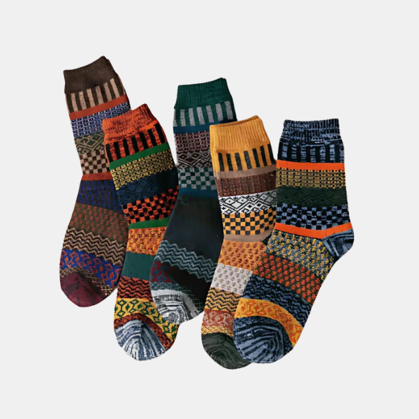 Chaussettes d'Hiver Unisexe Confortables et Respirantes – Idéales pour le Froid Chaussettes Electro Paris Ensemble A 38-45