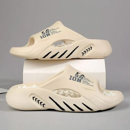 Chaussons Confort Pieds & Soulagement Douleur * Orthopedische Massageslippers | Pijnverlichting | Ondersteuning van de Boog Electro Paris Beige 3