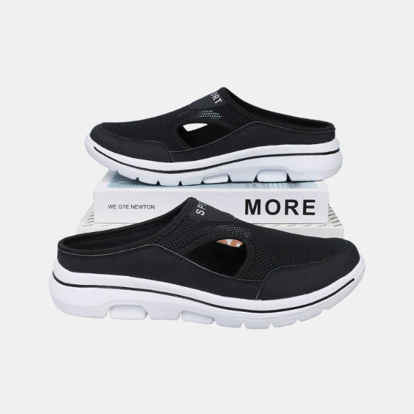 Chaussons Orthopédiques avec Soutien Plantaire – Chaussons Douillets pour Hommes et Femmes Chaussons Electro Paris Noir 39