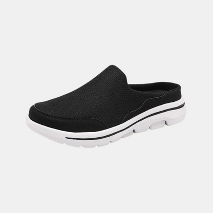 Chaussons Sabots à Mémoire de Forme pour Hommes – Pantoufles Respirantes avec Semelle Antidérapante Chaussons pour hommes Electro Paris Noir 36