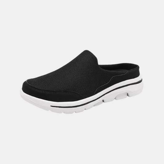 Chaussons Sabots à Mémoire de Forme pour Hommes – Pantoufles Respirantes avec Semelle Antidérapante Chaussons pour hommes Electro Paris Noir 36