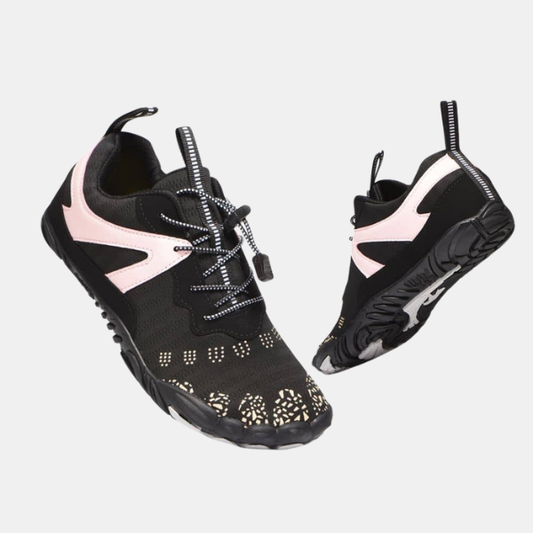 Chaussures Minimalistes Pieds Nus pour un Confort Naturel Electro Paris Noir Rose 35