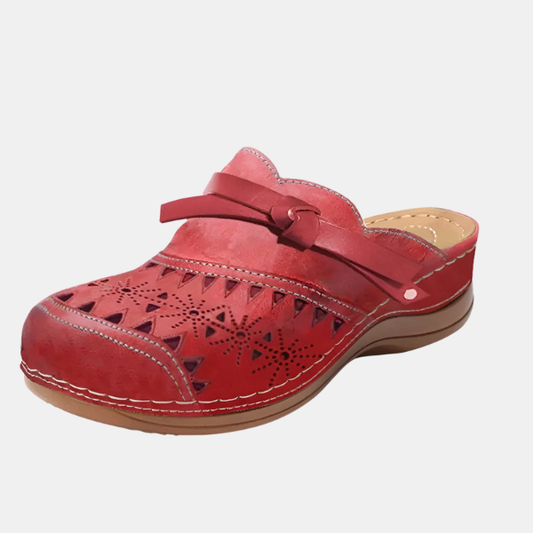 Chaussures Confort Quotidien – Soutien et Bien-Être pour les Pieds Electro Paris Rouge 35