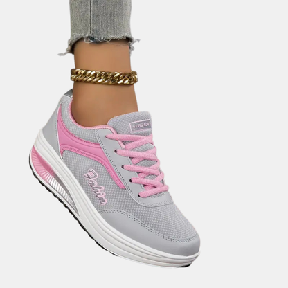 Chaussures Femme Soutien Confort – Bien-Être au Quotidien Electro Paris Gris et Rose 35